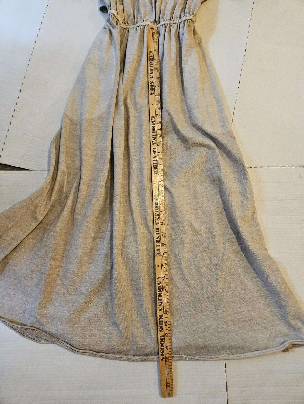 NWT Free People Beach Sorrento Midi/Maxi Dress Neutral Stone Minimalist XS-S